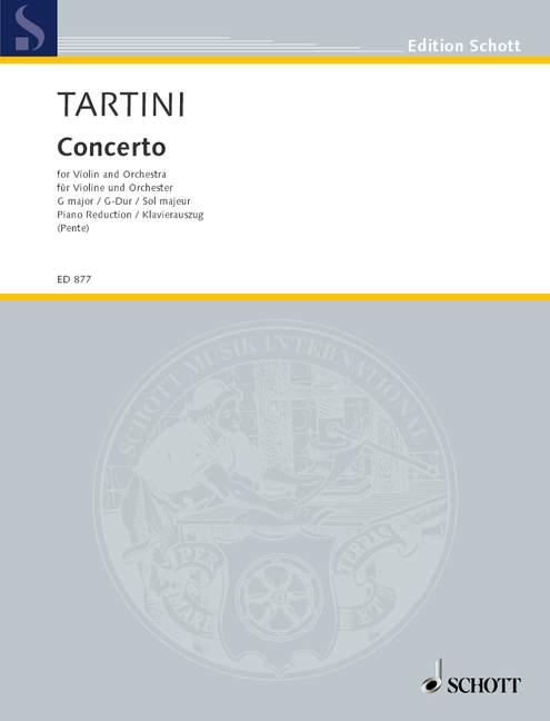 Front Cover Image Concerto G-Dur 