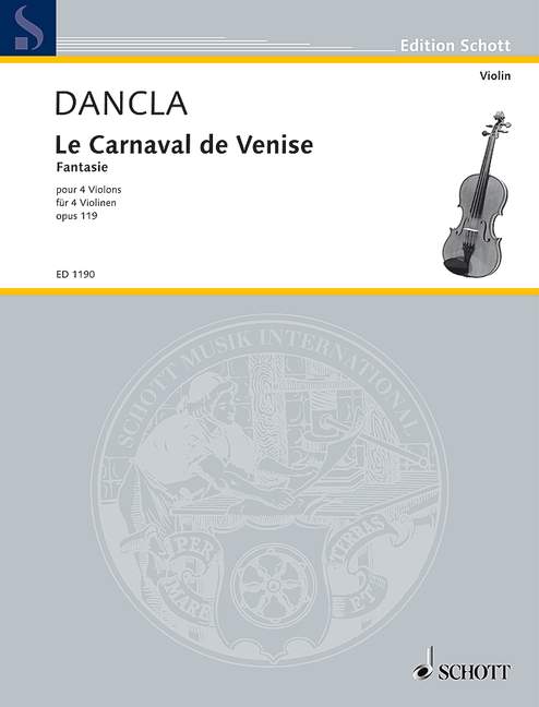 Front Cover Image Der Karneval von Venedig op. 119 