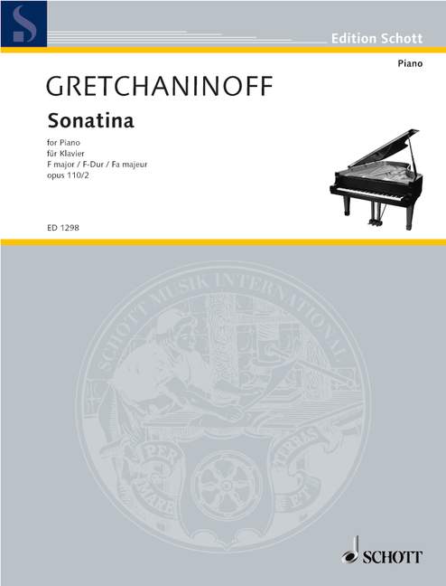 Front Cover Image Sonatine op. 110 