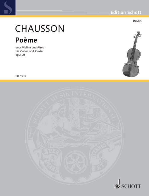 Front Cover Image Poème Es-Dur op. 25 