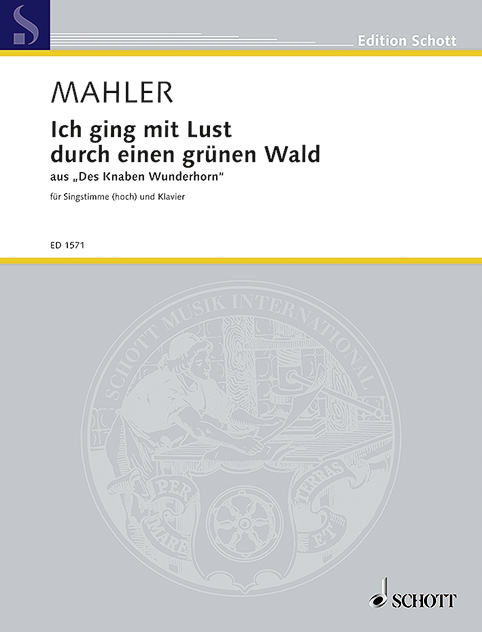Front Cover Image Ich ging mit Lust durch einen grünen Wald 