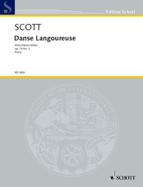 Front Cover Image Danse Langoureuse op. 74/3 