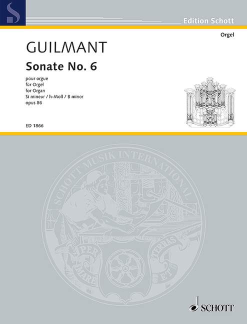 Front Cover Image Sonate No. 6 h-Moll op. 86/6 