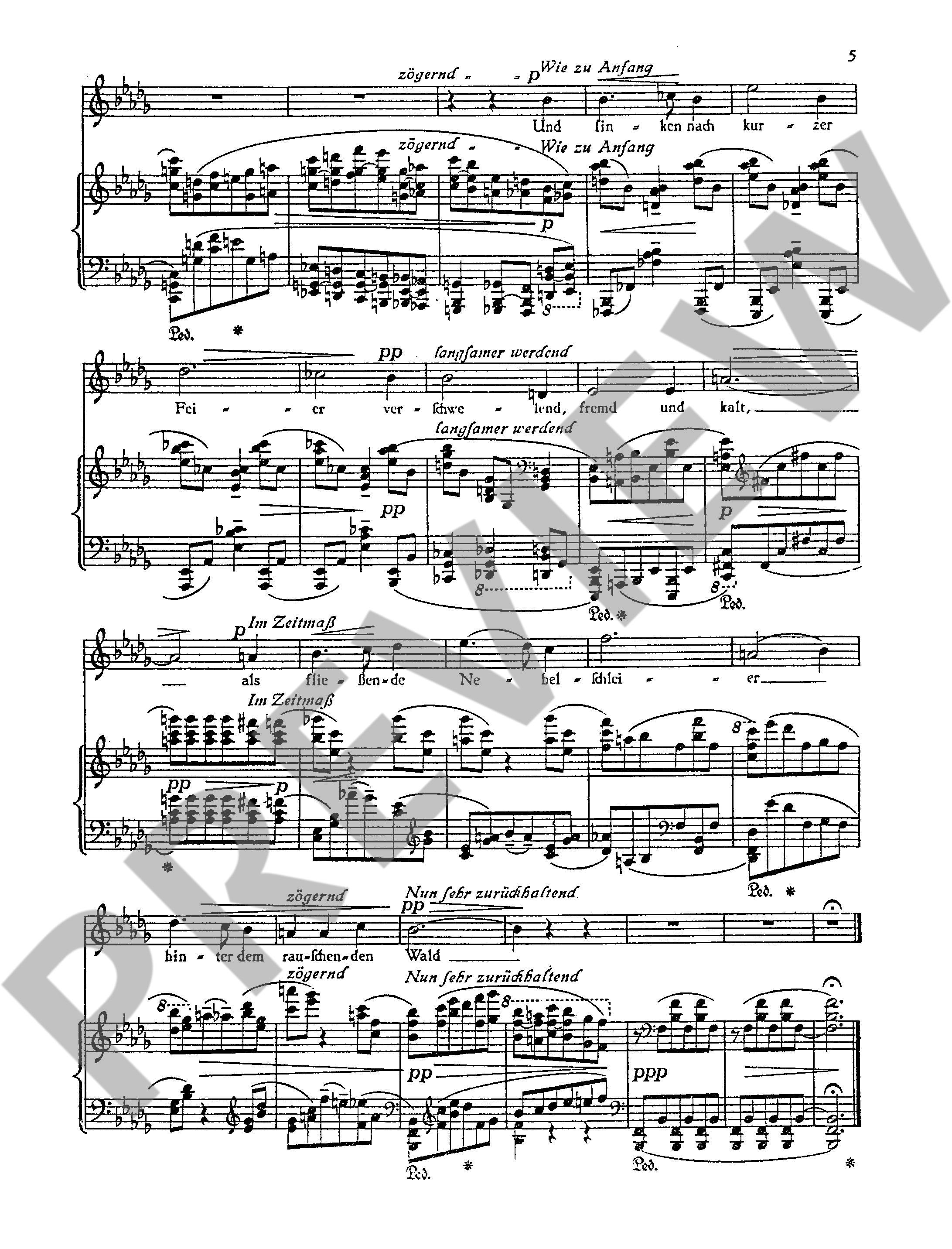 Other Cover Image Heimliche Lieder der Nacht op. 54 