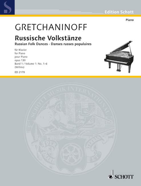 Front Cover Image Russische Volkstänze op. 130 