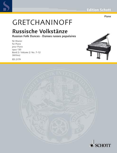 Front Cover Image Russische Volkstänze op. 130 