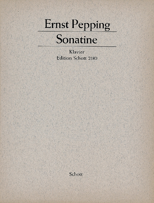 Front Cover Image Sonatine 