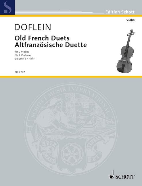 Front Cover Image Altfranzösische Duette 
