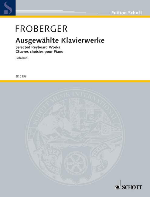 Front Cover Image Ausgewählte Klavierwerke 