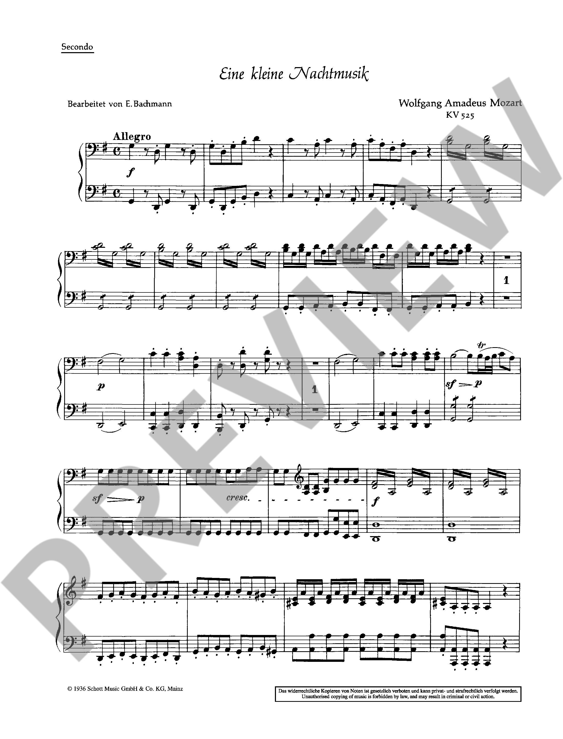 Other Cover Image Eine kleine Nachtmusik KV 525 