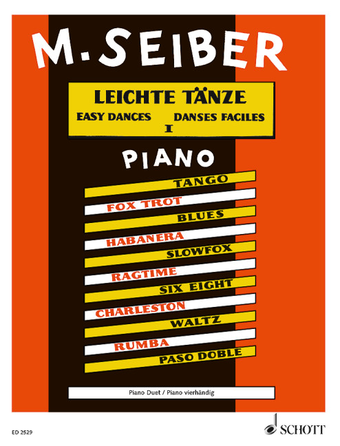 Front Cover Image Leichte Tänze Band 1