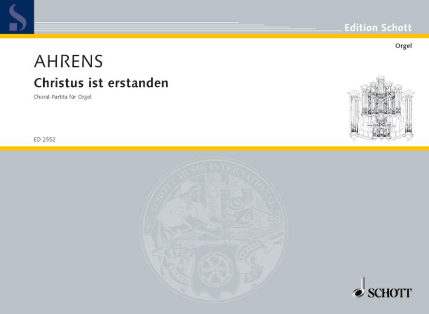 Front Cover Image Christus ist erstanden 