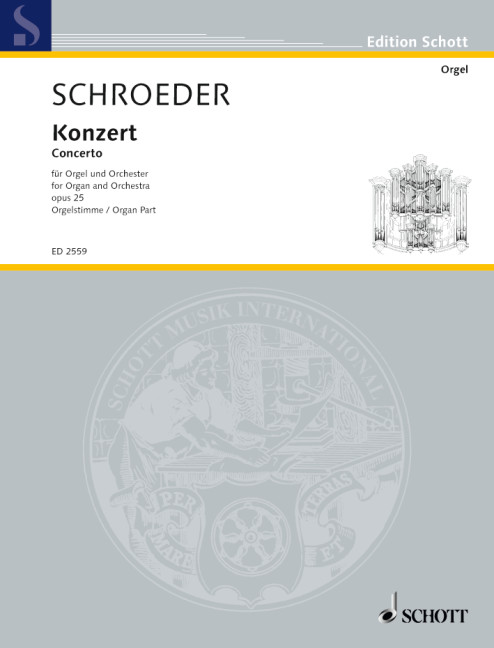 Other Cover Image Konzert für Orgel und Orchester op. 25 