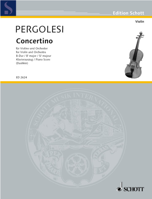 Other Cover Image Concertino B-Dur 