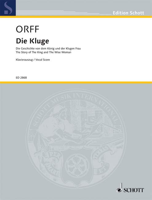 Front Cover Image Die Kluge 
