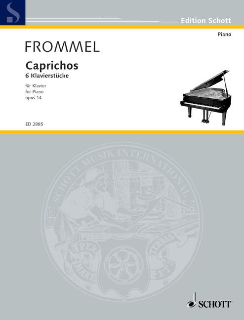 Front Cover Image Caprichos op. 14 