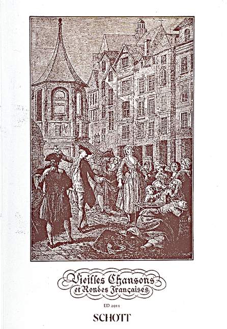 Front Cover Image Vieilles Chansons et Rondes françaises 