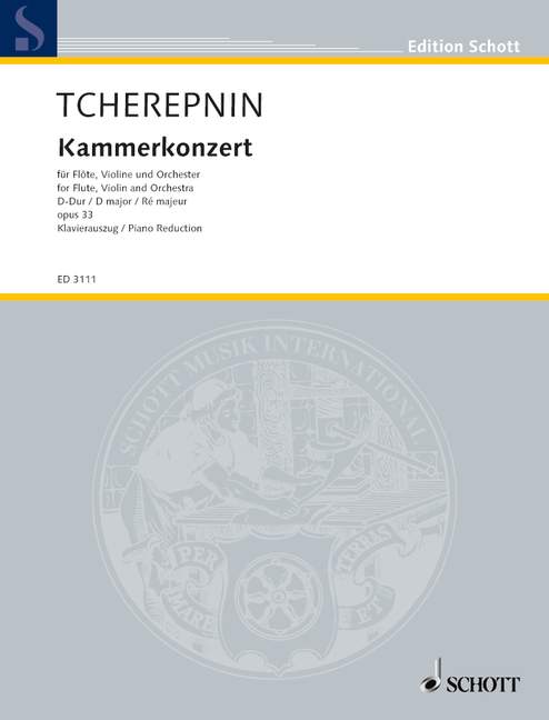 Front Cover Image Kammerkonzert D-Dur op. 33 