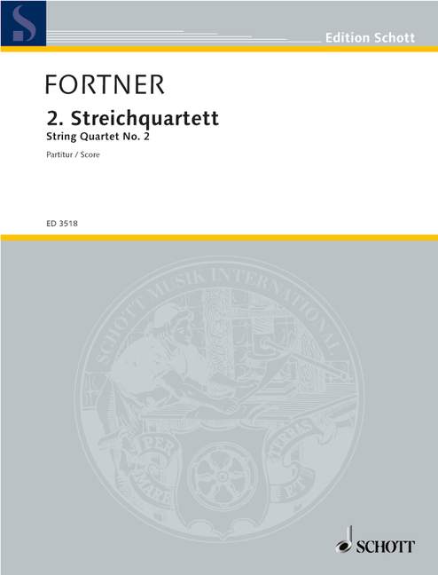 Front Cover Image 2. Streichquartett 