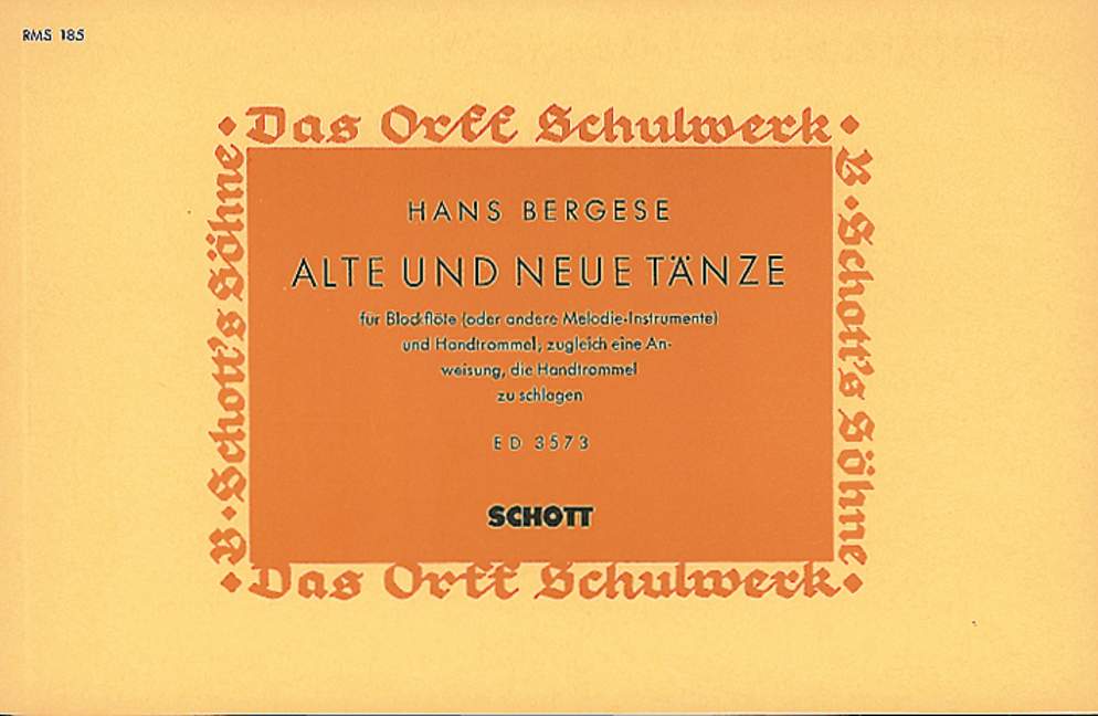 Front Cover Image Alte und neue Tänze 
