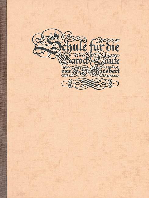 Front Cover Image Schule für die Barocklaute 