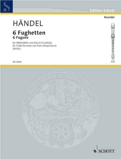 Front Cover Image 6 Fughetten 