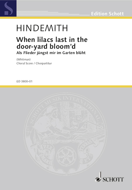 Front Cover Image Als Flieder jüngst mir im Garten blüht 