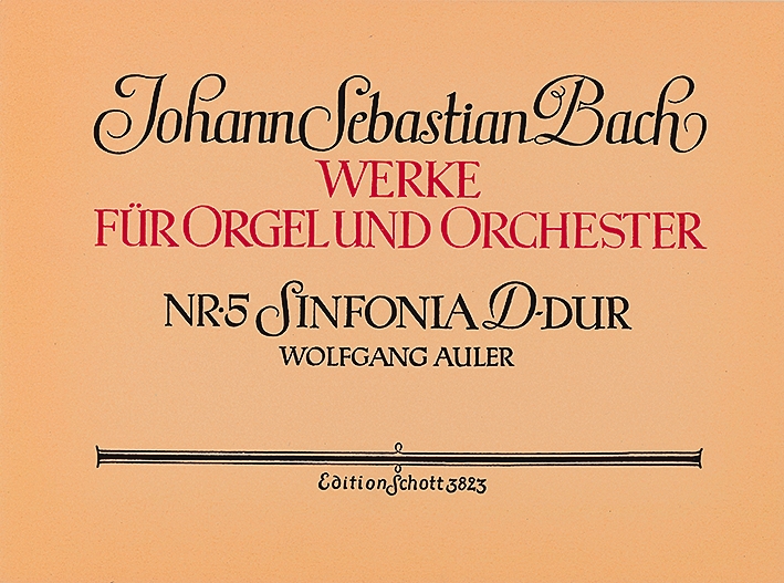 Front Cover Image Sinfonia D-Dur 