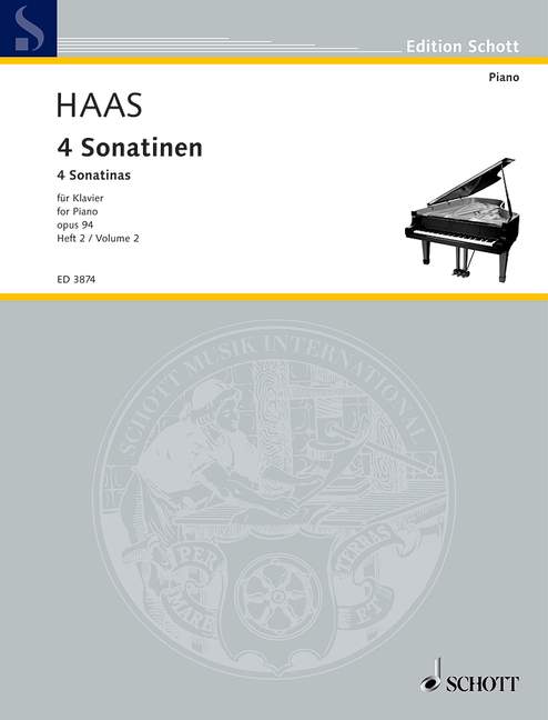 Front Cover Image 4 Sonatinen op. 94 