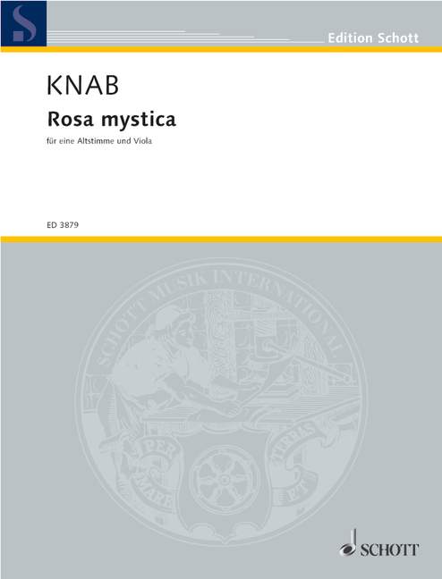 Front Cover Image Rosa mystica 