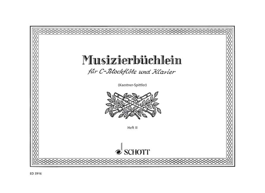Front Cover Image Musizierbüchlein Band 2