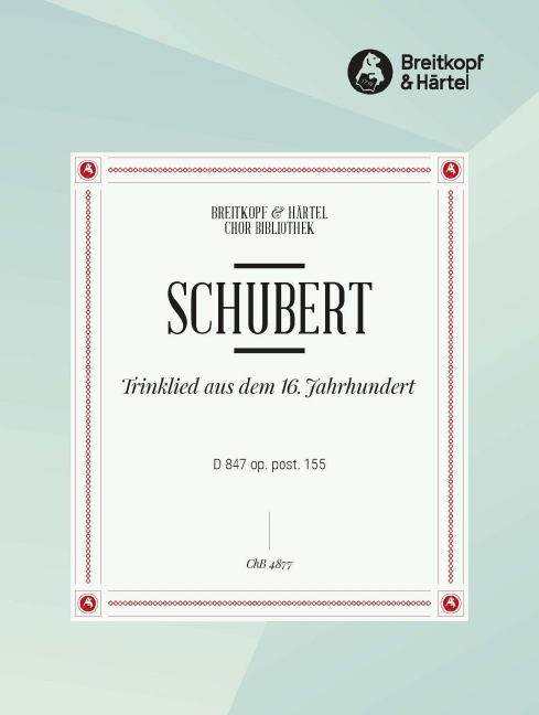 Other Cover Image Trinklied aus dem 16. Jh. D 847