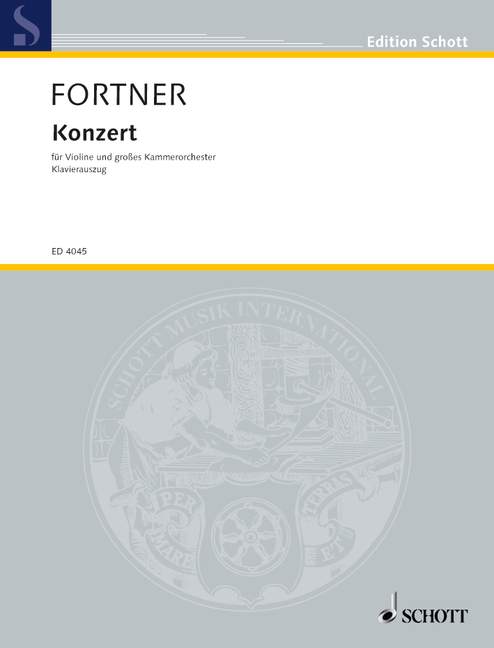 Front Cover Image Konzert 