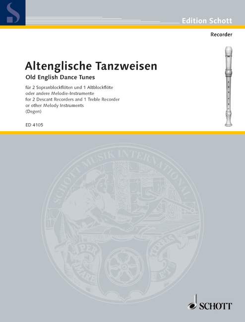 Front Cover Image Altenglische Tanzweisen 