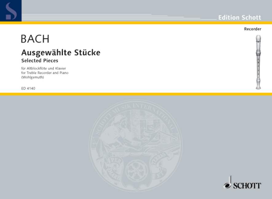 Front Cover Image Ausgewählte Stücke 