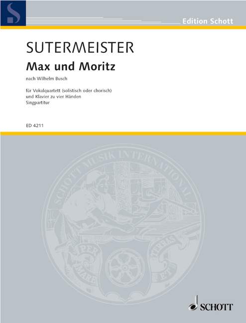Front Cover Image Max und Moritz 