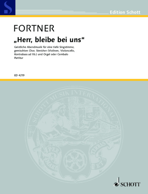Other Cover Image Herr, bleibe bei uns 