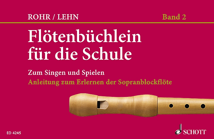Front Cover Image Flötenbüchlein für die Schule Heft 2