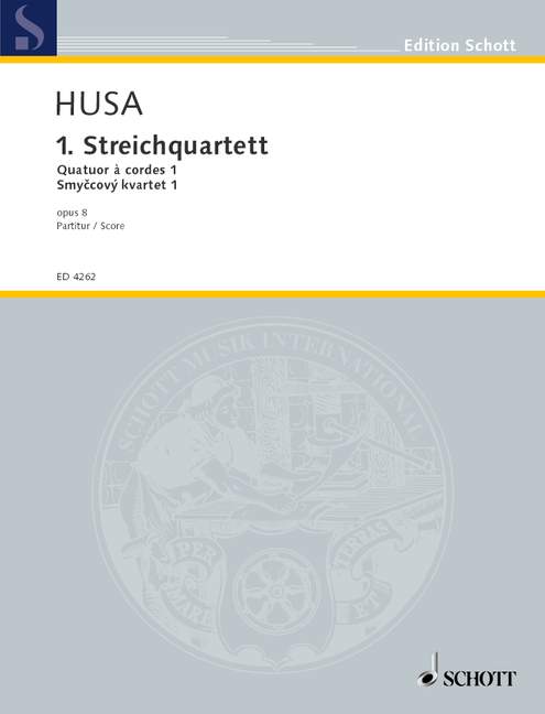 Front Cover Image 1. Streichquartett op. 8 