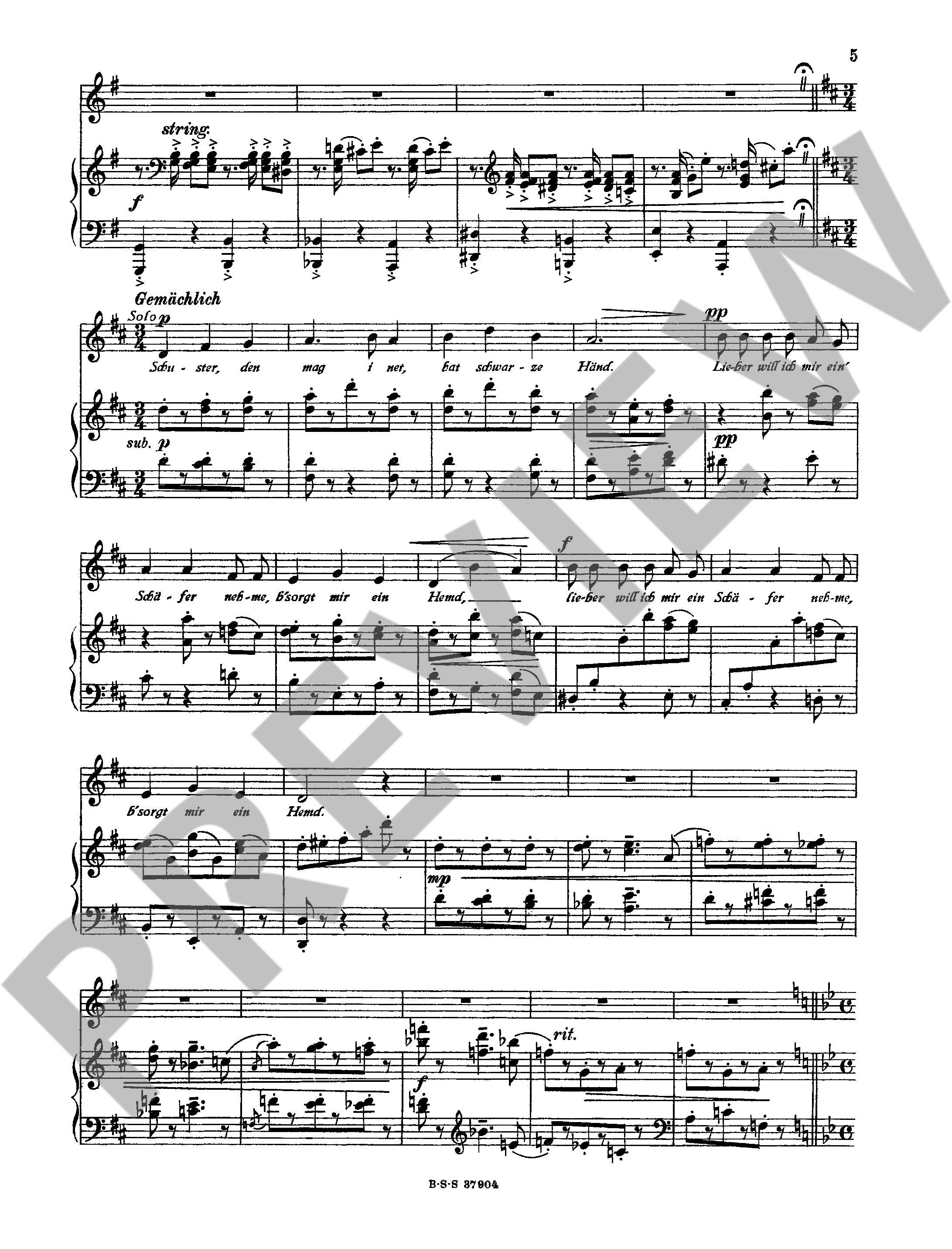 Other Cover Image Liederreigen nach Volksweisen op. 89/2 