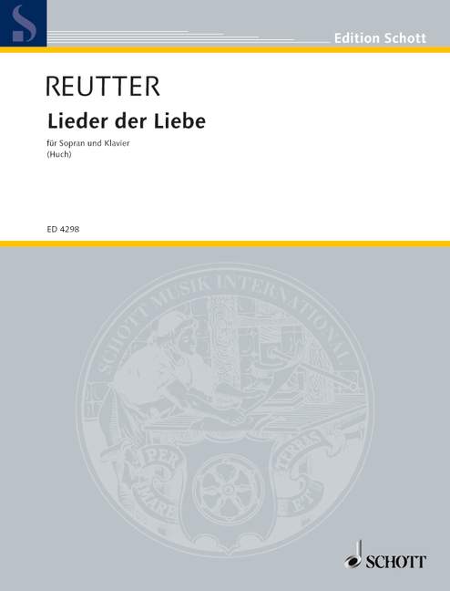 Front Cover Image Lieder der Liebe 