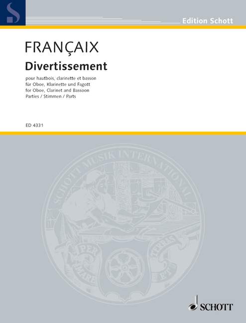 Front Cover Image Divertissement 