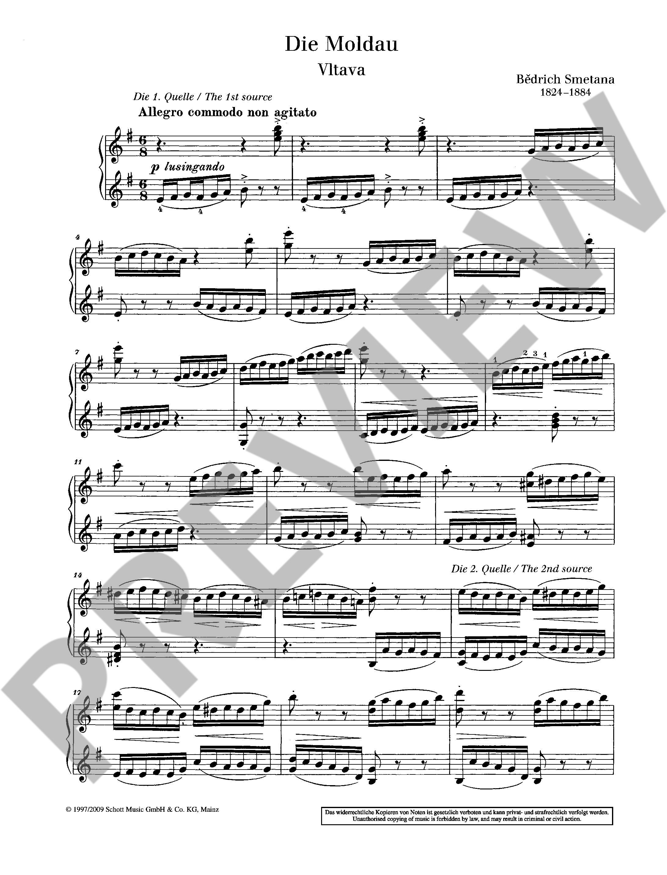 Other Cover Image Die Moldau 