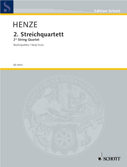 Front Cover Image 2. Streichquartett 