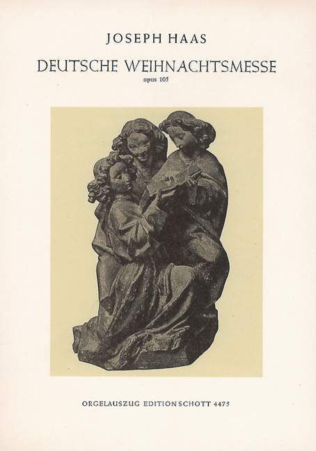 Front Cover Image Deutsche Weihnachtsmesse op. 105 