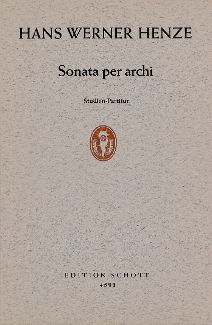 Front Cover Image Sonata per archi 
