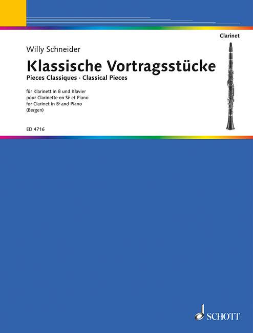Front Cover Image Klassische Vortragsstücke 