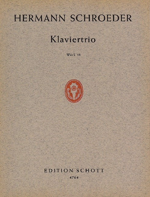 Front Cover Image Klavier-Trio op. 33 