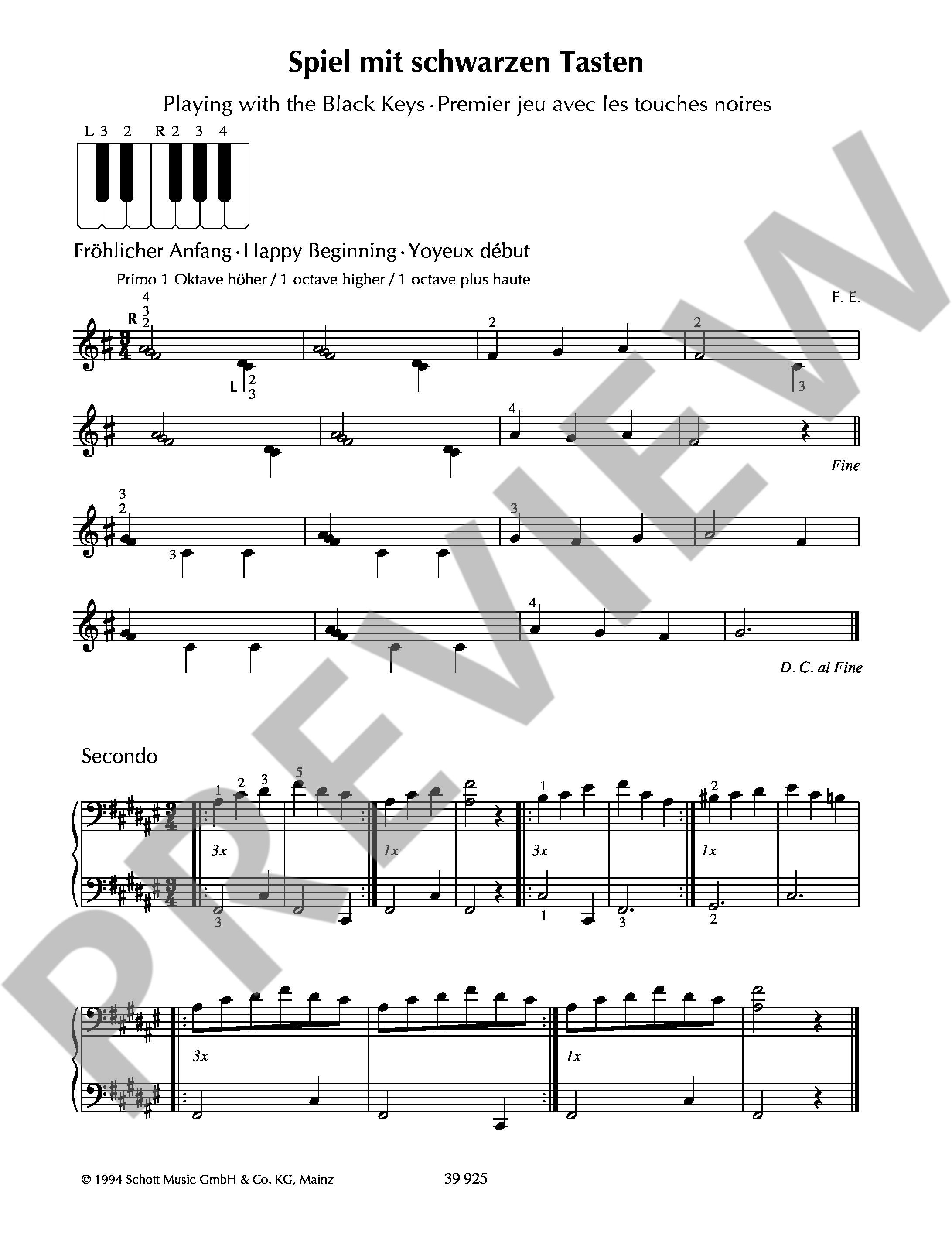 Other Cover Image Wir spielen vierhändig 