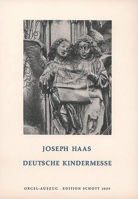 Front Cover Image Deutsche Kindermesse op. 108 